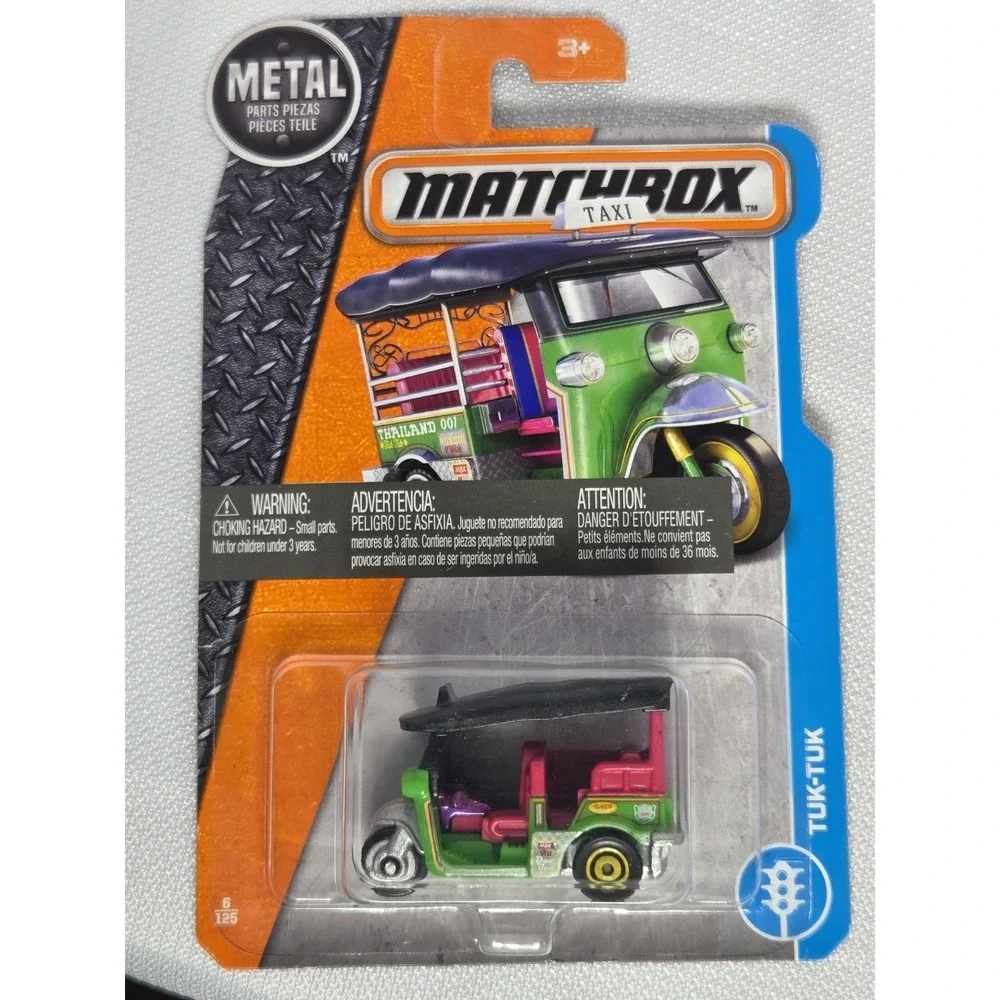Matchbox Tuk-Tuk And Meter Made Cars